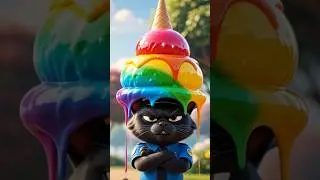 Мороженое и неприятности в парке 😸🍦😂 #cutecatstory #fypシ #fypシ゚viral #youtube #viral