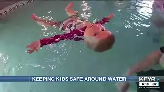 Staying safe in the water: ISR swim lessons teach kids breath control, survival skills