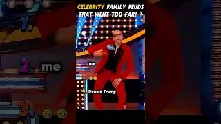 Celebrity Family Feuds That Went TOO FAR! ? #familyfeud #stevesarvey #surveysays