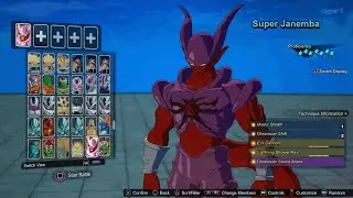 Dragon Ball Sparking Zero - Super Janemba VS Golden Cooler