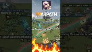 700 kills avec mon arty sur Warpath  #warpath #warpathgameplay #warpathguide