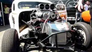 Chevy 37 - Keith Black Blown Alcohol Warm Up