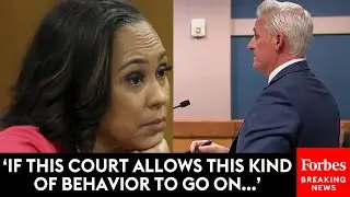 BREAKING NEWS: Trump Co-Defendant's Lawyer Lays Out Case To Disqualify Fani Willis From GA Trial