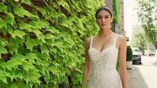 Morilee Heloise wedding dress style 1203. Luxury beaded wedding dress