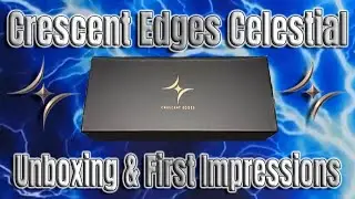 This KNIFE Has a BLUE BLADE!?! - Crescent Edges Celestial