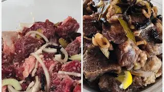 BEST HOMEMADE GHANA SALTED BEEF / TOOLOO BEEF RECIPE / BEST CURED BEEF RECIPE