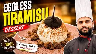 Eggless Tiramisu Recipe | How to make Eggless Tiramisu
