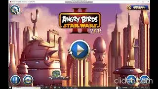 1# Прохождение Angry Birds Star Wars 2 Mod 2.1(Вторжение на Набу (Сторона Птиц) )