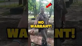 Полицейские НЕЗАКОННО вторгаются на частную собственность!