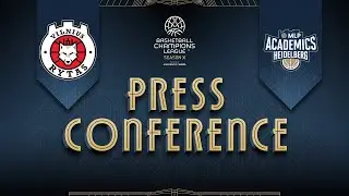 Rytas Vilnius v MLP Academics Heidelberg - Press Conference | #BasketballCL 2025-26