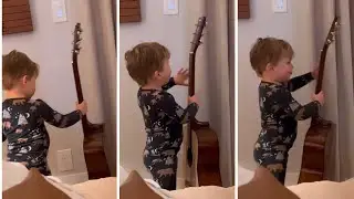 Buddy Danielson Playing Guitar 🎸😍
