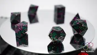 Handmade Resin Dice Chaos Joker