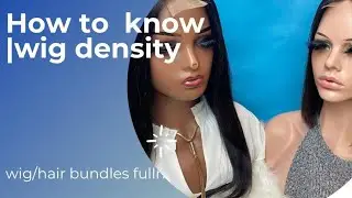 HOW TO KNOW | WIG DENSITY |How many bundles For 180 wig density