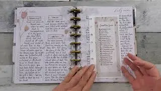 Happy Planner 40 Days of Scripture flip-thru ~ Creative Faith & Co.