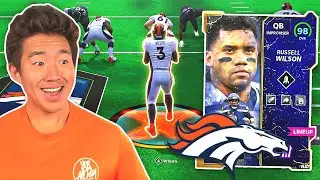 Denver Broncos Theme Team with Russell Wilson IS UNFAIR! Madden 22