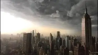  New York City with heavy snow, freezing rain, sleet and extreme cold /Winter Storm in New York City