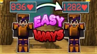 How to get 1000+ HEALTH! (Hypixel Skyblock Guide)