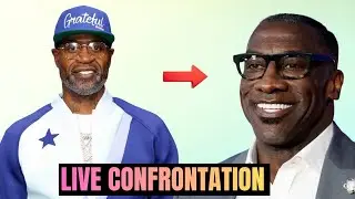 Shannon Sharpe & Mike Epps Face Off LIVE After Stephen Jackson Diss