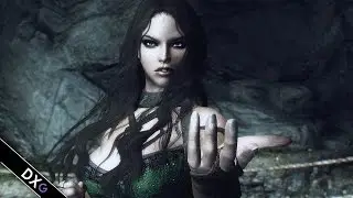 Sneak Peek at Gwelda Witch Armor (Skyrim MOD)