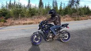 FZ-07 M4 EXHAUST (Raw)