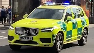 Brand New London Ambulance Service Volvo XC90 Clinical manager Vehicle seen responding in London