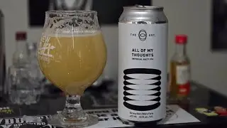 Beer Review - The Establishment Brewing - All of My Thoughts Imperial IPA