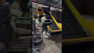 Used Waste Tyre Shredder Machine for Sale | Secondhand & Refurbished | Vatsn Tecnic