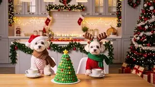SANTA PAWS Came! 🎁 Dog Mom & Puppy Open Christmas Gifts 🎄🦴