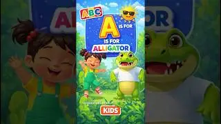 A Is for Alligator 🐊 | ABC Kids
