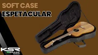 Soft Case Para Viol&atilde;o Sonata Luxo Com Bolso