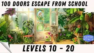 100 Doors Escape From School Level 10 To Level 20 Walkthrough