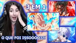REACT 3 EM 1 Akashi Cruz Fênix 🔥  My World 👁️ Rap Monster(Garou)