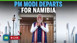 PM Modi departs for Windhoek, Namibia after attending in BRICS SUMMIT 2025
