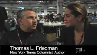 Tom Friedman on Greed Leading the New Green Economy
