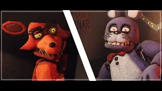 Bonnie tell's Foxy a Joke (Blender Animation)