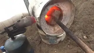 *4 Ножа подробно *Часть 2**Закалка метала**