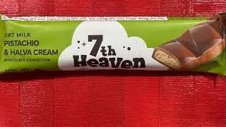 7th Heaven Chocolate Pistachio & Halva Cream #oatmilkchocolate #7thheavenchocolate #veganchocolate 