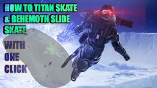 Destiny 2 The Fastest Class | How To TITAN Slide Skate... SUPER FAST!