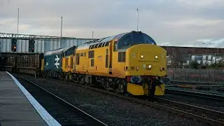 *RARE* Class 97 303 & 37 424 running 6C56 on the log train at Chester!