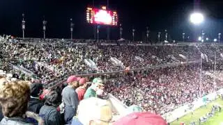 Oregon fans GO DUCKS chant after Oregon touchdown vs. Stanford 11-12-2011