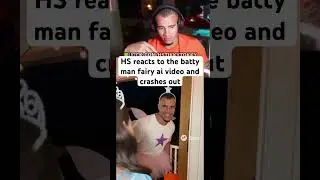 HS реагирует на видео с ИИ сумасшедшего феи и вылетает #hstikkytokky #хеллоуин