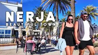 Nerja Spain Beautiful Town February 2026 Update Sunny Costa del Sol Walk | Axarquia | Malaga 🇪🇸