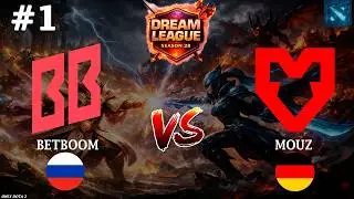 В СОЛО КОМБЭКНУЛ И ВЫТАЩИЛ ИГРУ, ТОП КАРТА | BetBoom vs Mouz #1 (BO3) DL S28