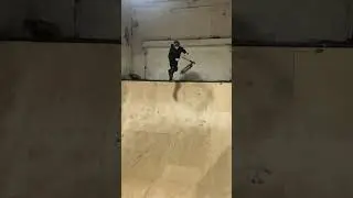 bri triple whip on scooter! #shorts
