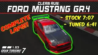 GT7 - Clean Run: Ford Mustang Gr.4 - Gran Turismo 7 - 1.63