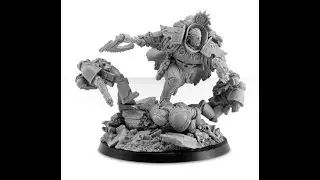 Painting Forgeworld Angron Live!