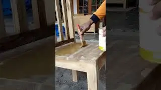 Cara menutup pori pori pada kayu sebelum proses Finishing Agar hasil lebih maksimal