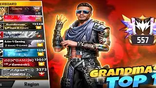 😱 Free Fire Live 🔴 OP Rush Gameplay | Grandmaster Push