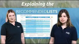 Understanding the Tables | The Recommended Lists for cereals and oilseeds (RL)