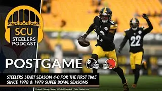 Steelers smack upstart Browns to remain an undefeated 5-0 on the season